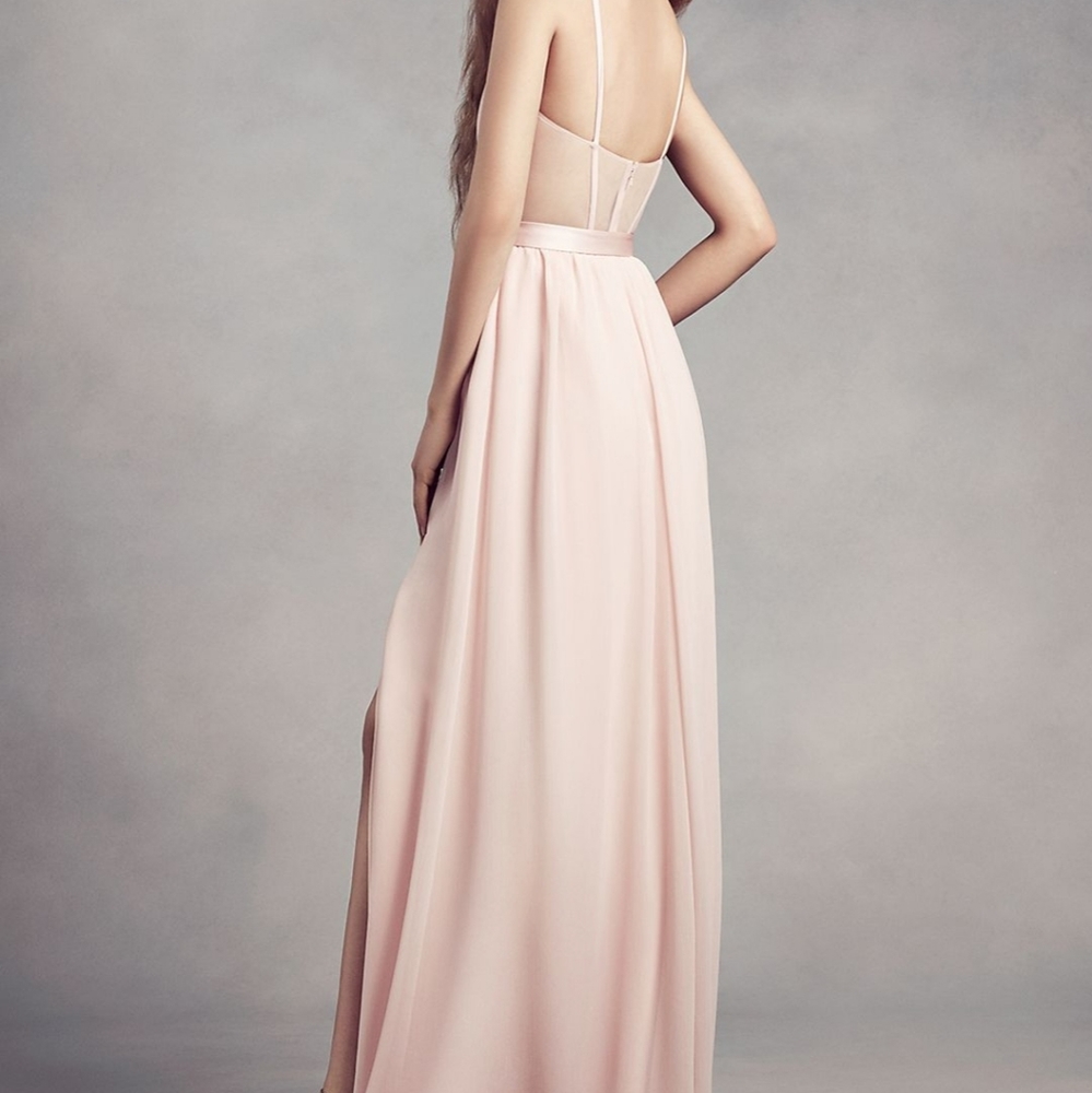 Blush David's Bridal Dress